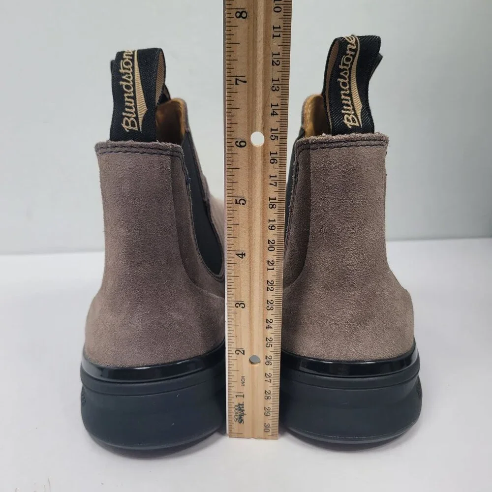 Blundstone 2145 Men's Rustic Brown Suede Chelsea Boots US Size 8.5 - Picture 9 of 9